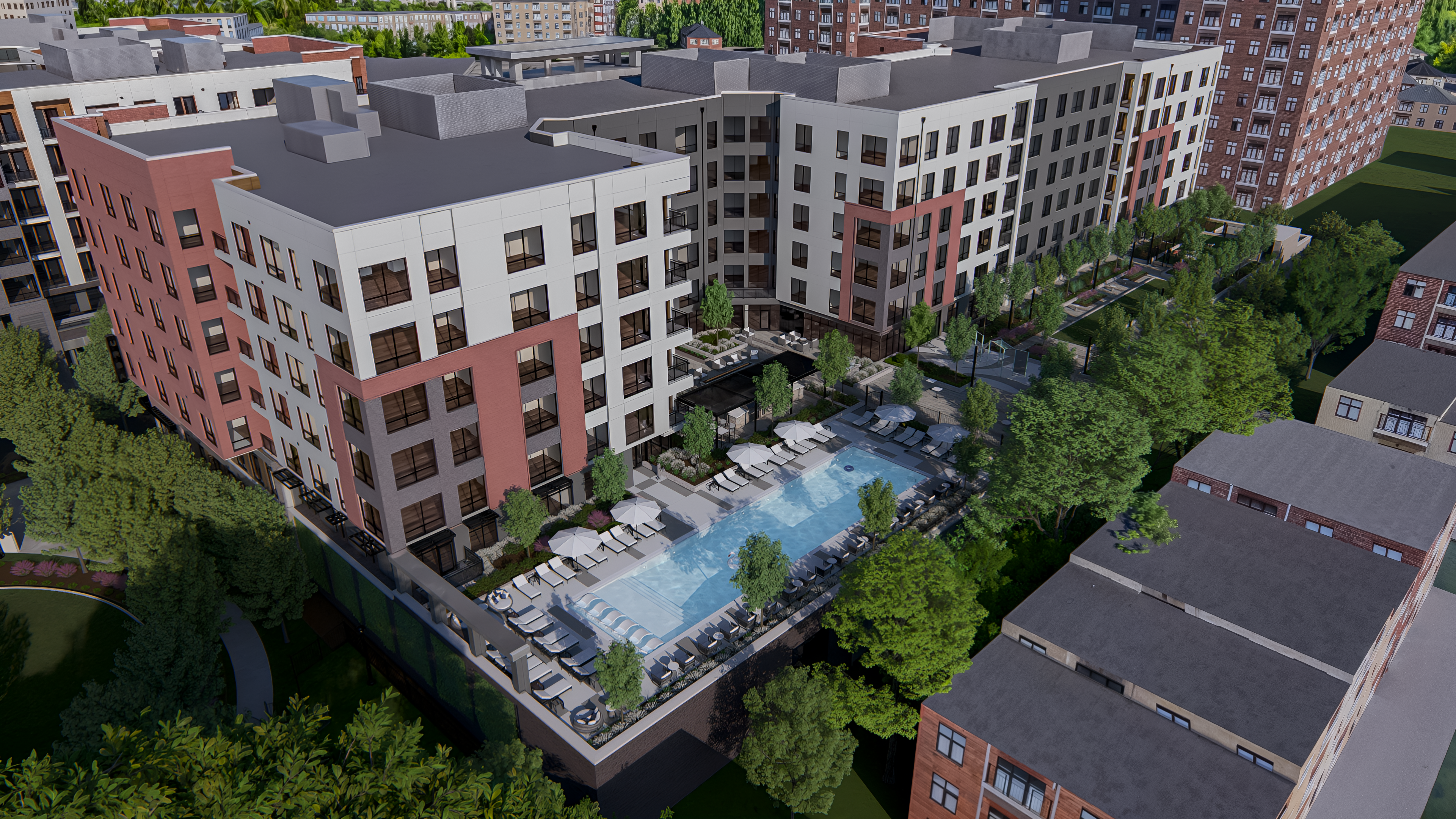 UrbA Ballston Phase 2 luxury apartment community in Arlington Virginia